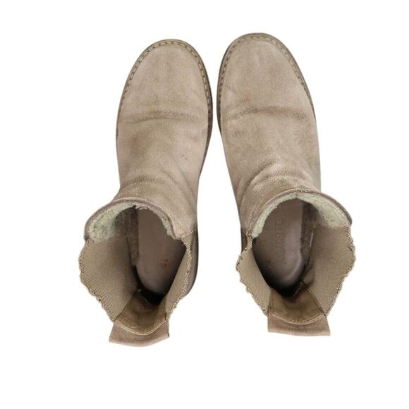 Vince Shoes Womens 5.5 Boots Cody Suede Chelsea Pull On Crepe Sole Casual Brown - Picture 7 of 14